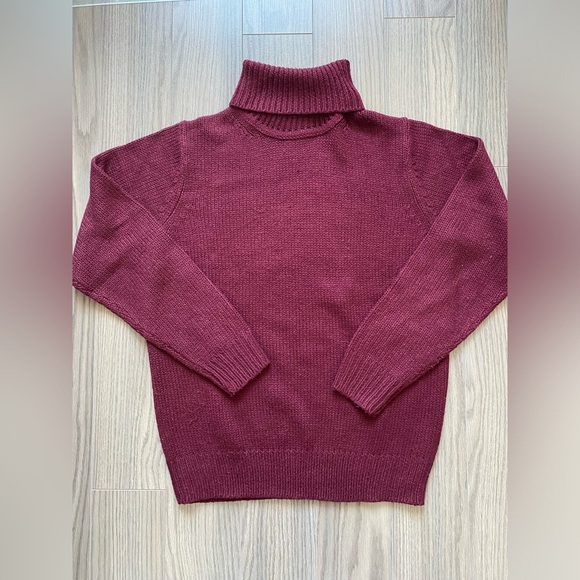 Uniqlo U Premium Lambswool Turtleneck Sweater - Picture 1 of 4